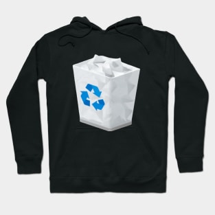 Windows 10 Full Recycle Bin Hoodie